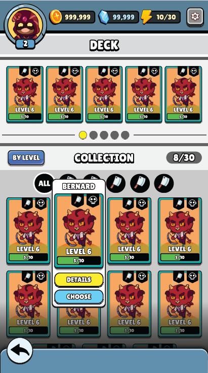 Wireframe Card Collection