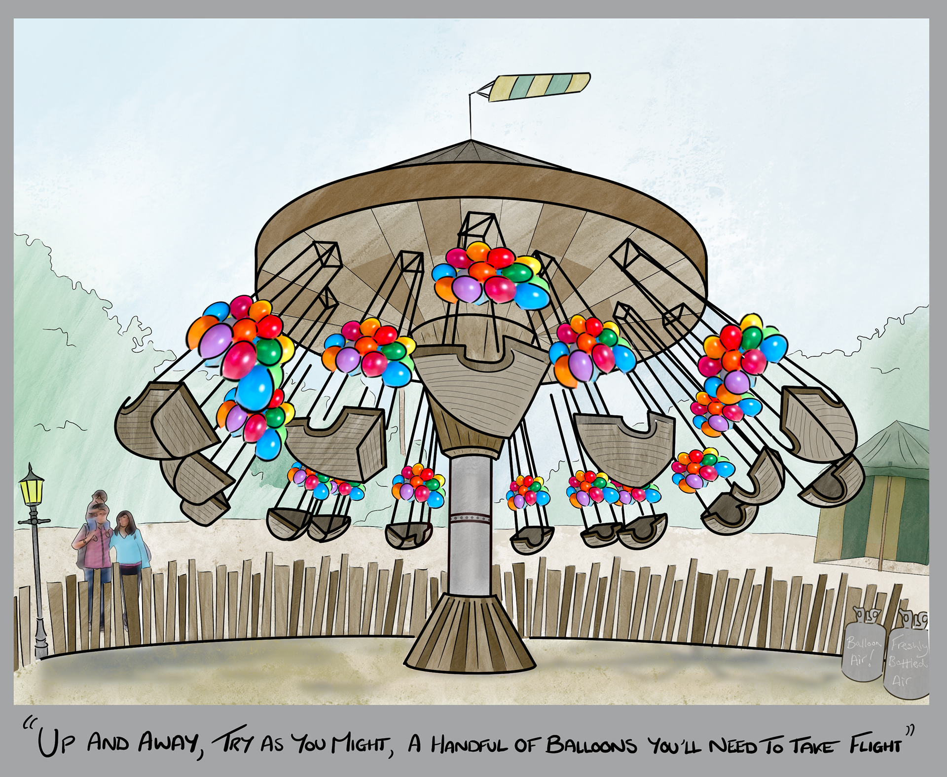 Sky Explorers - ‘Toon Sketch [Procreate]