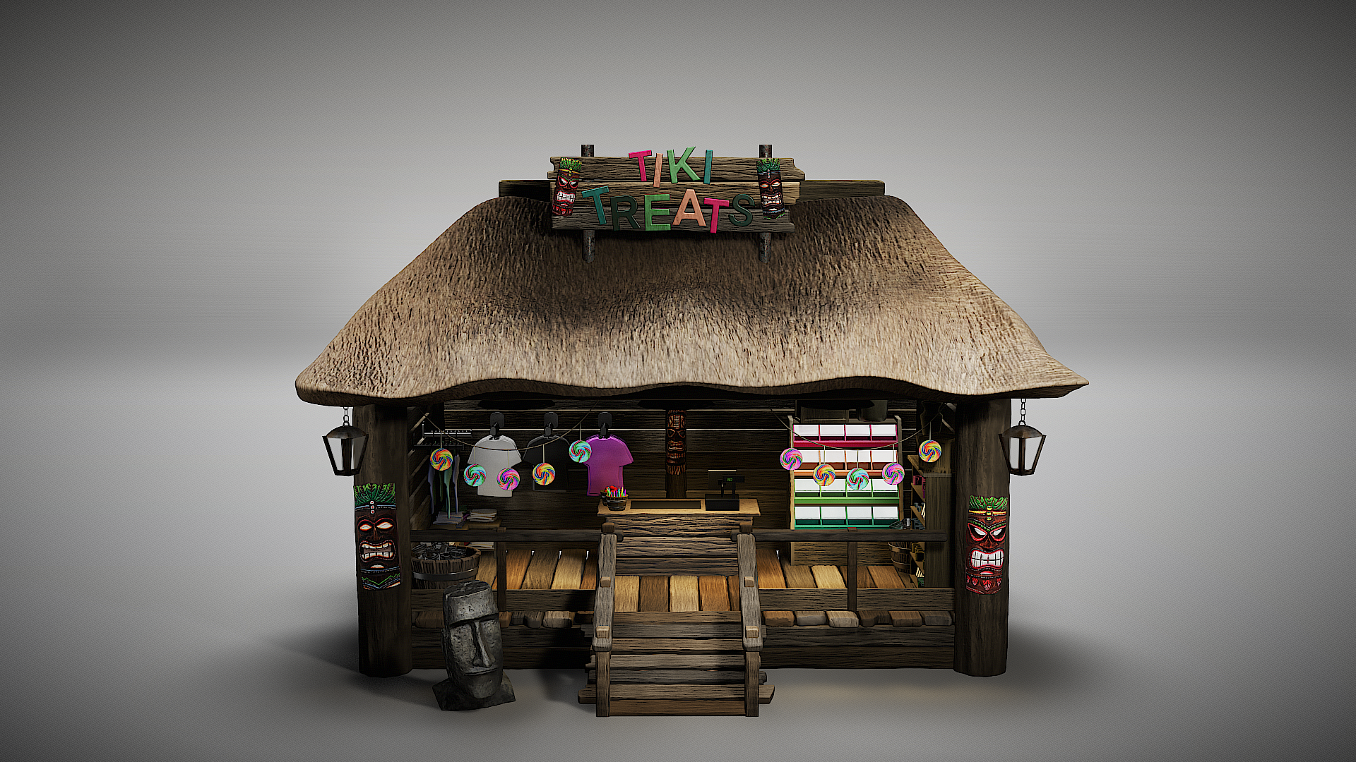 Tiki Treats - Texture & Detail #1 [Nomad Sculpt]