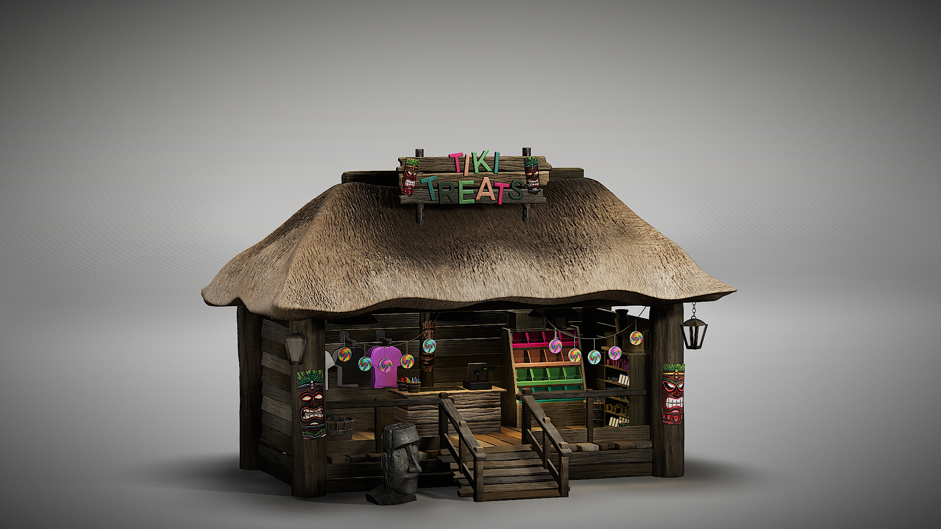 Tiki Treats - Texture & Detail #2 [Nomad Sculpt]