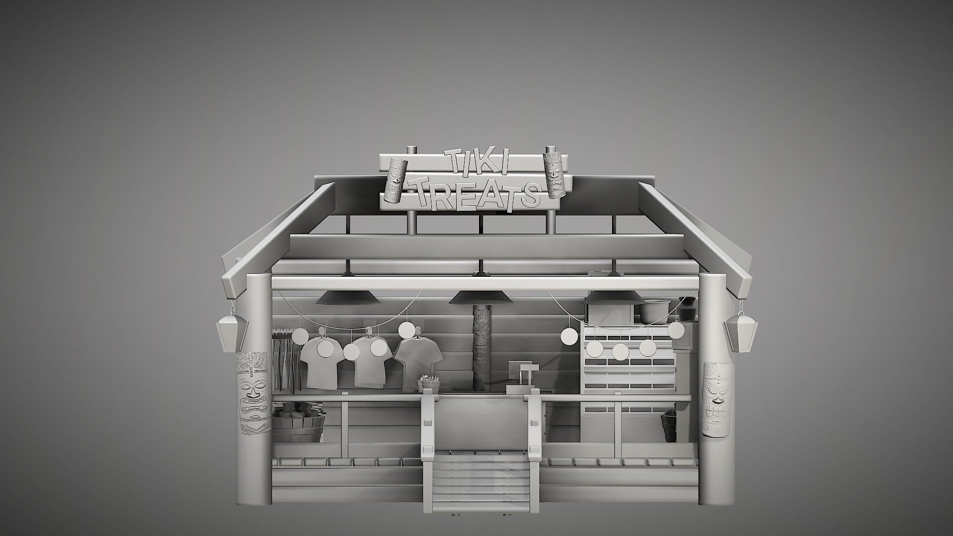 Tiki Treats - Blockout #1 [Nomad Sculpt]