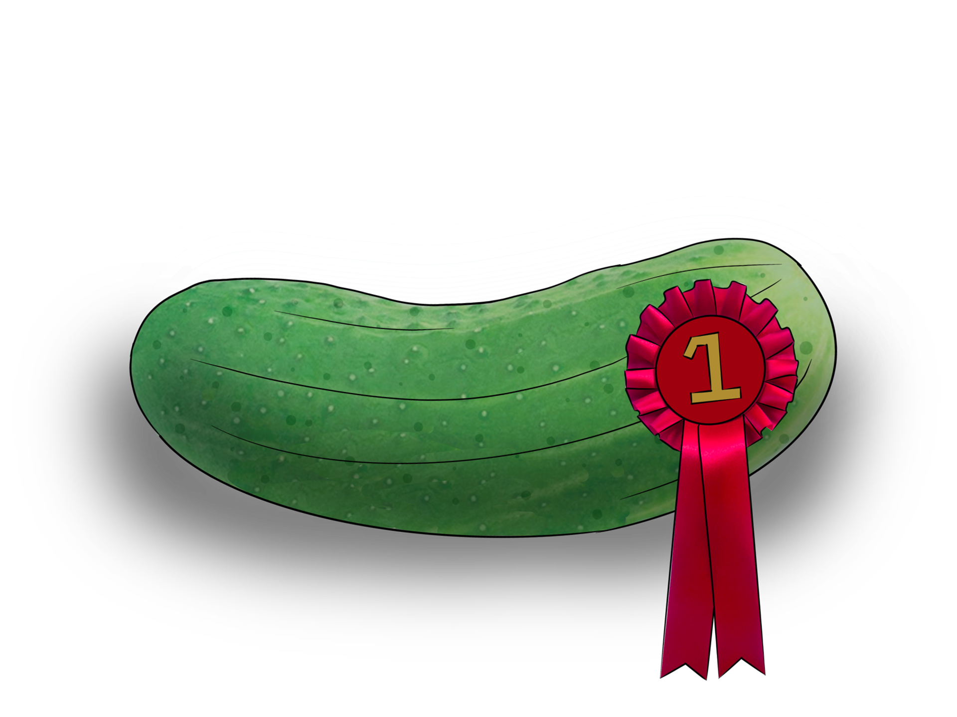 Prof. Gardener's 1st Place Cucumber (Procreate)