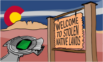 illustration for The Rocky Mountain Collegian newspaper