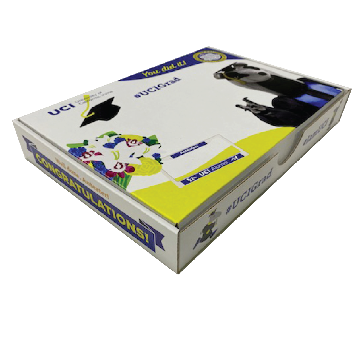 Assembled celebration box
