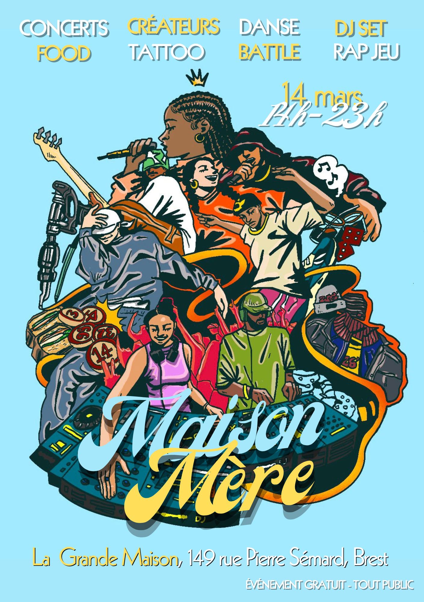 Format flyer en collab avec @agencestella