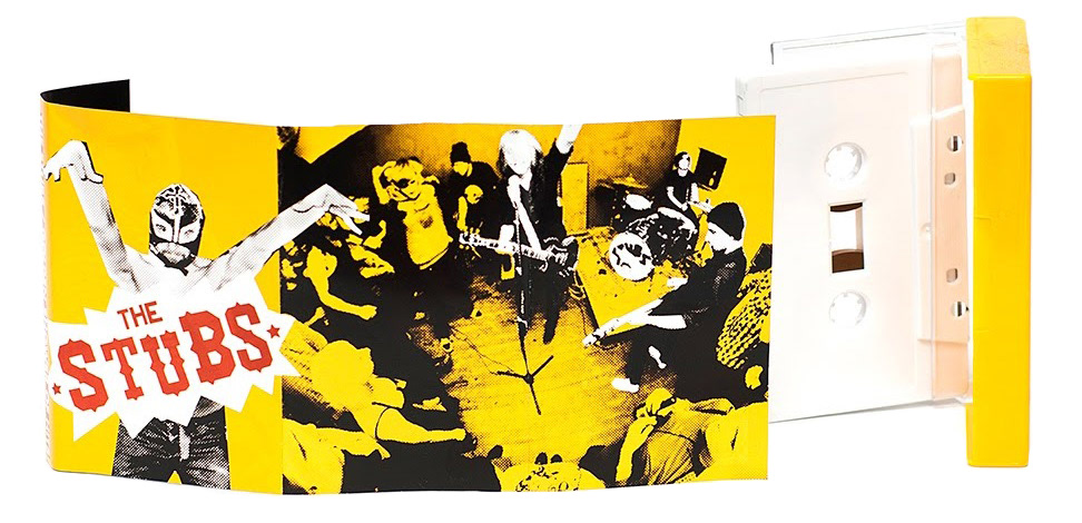 The Stubs cassette 'Golden Shower Of Hits' - okładka bazująca na mojej fotografii. Post produkcja: Tomek Szkiela.