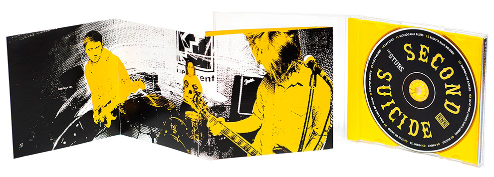 The Stubs CD 'Second Suicide' - okładka bazująca na mojej fotografii. Post produkcja: Tomek Szkiela.