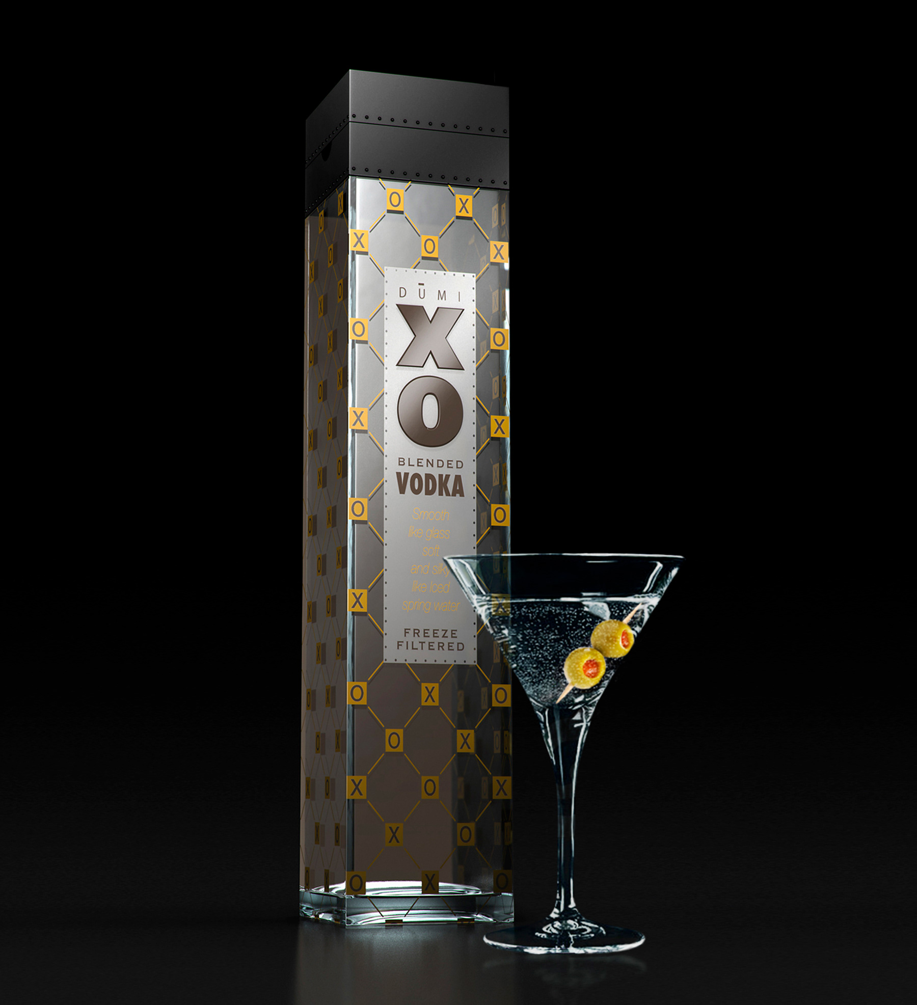 liquor, martini, XO, retouching