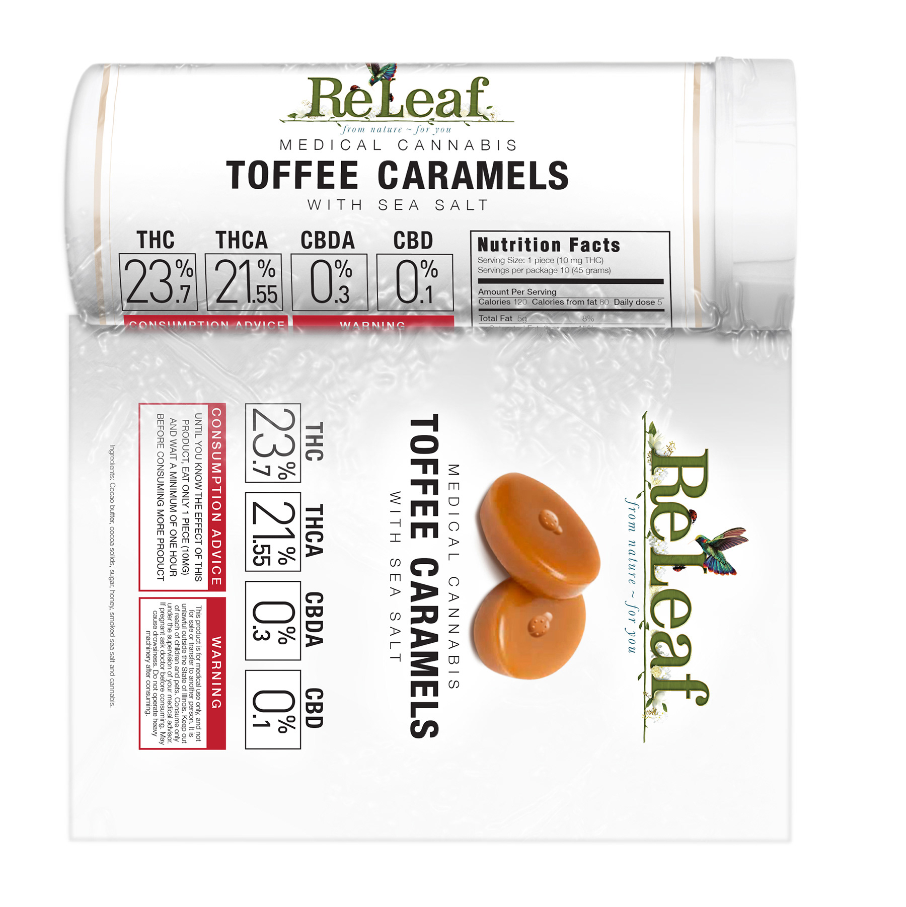 packaging, cannabis, photoshop, edibles, toffee
