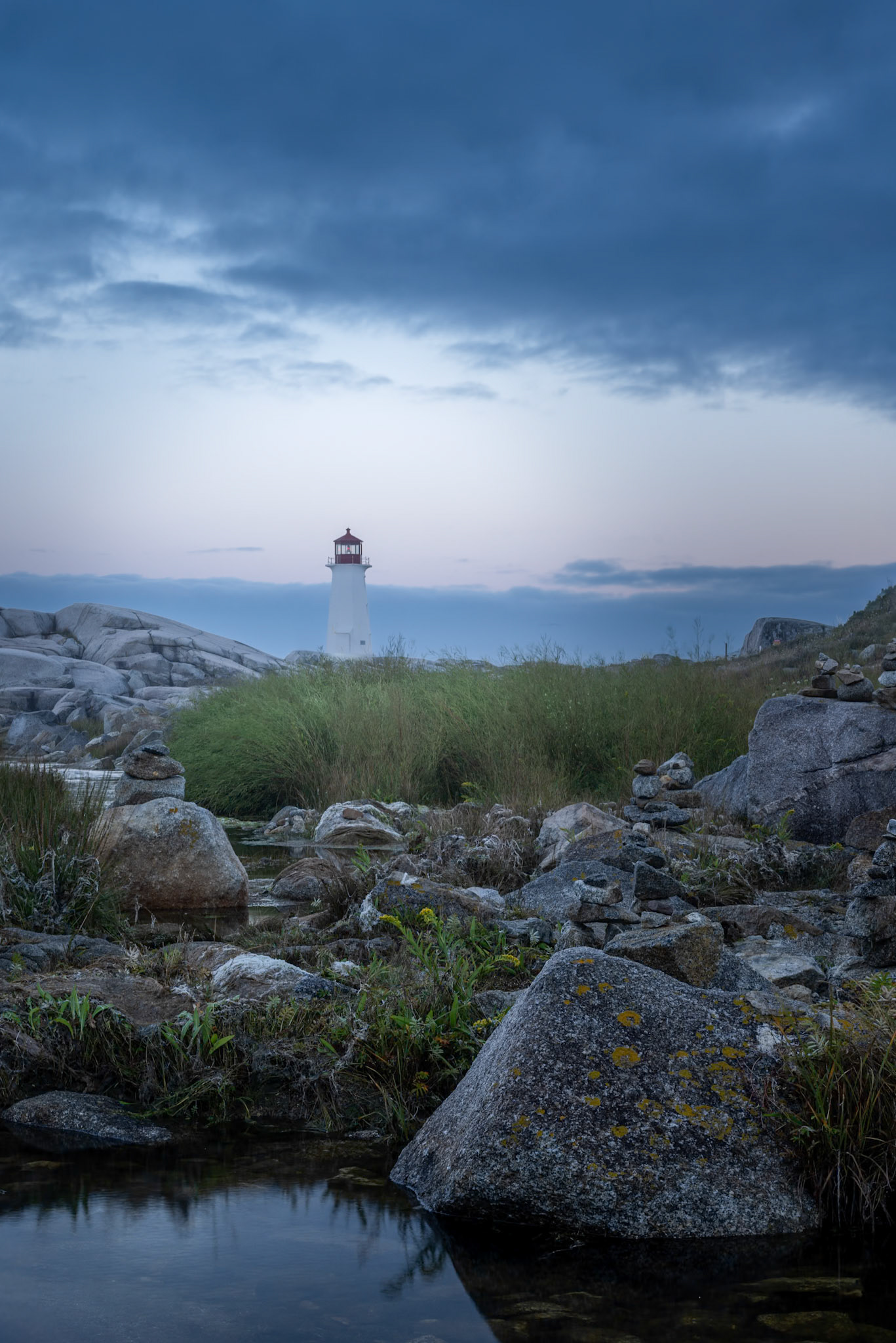 Peggy's Cove lighthouse, Nova Scotia.