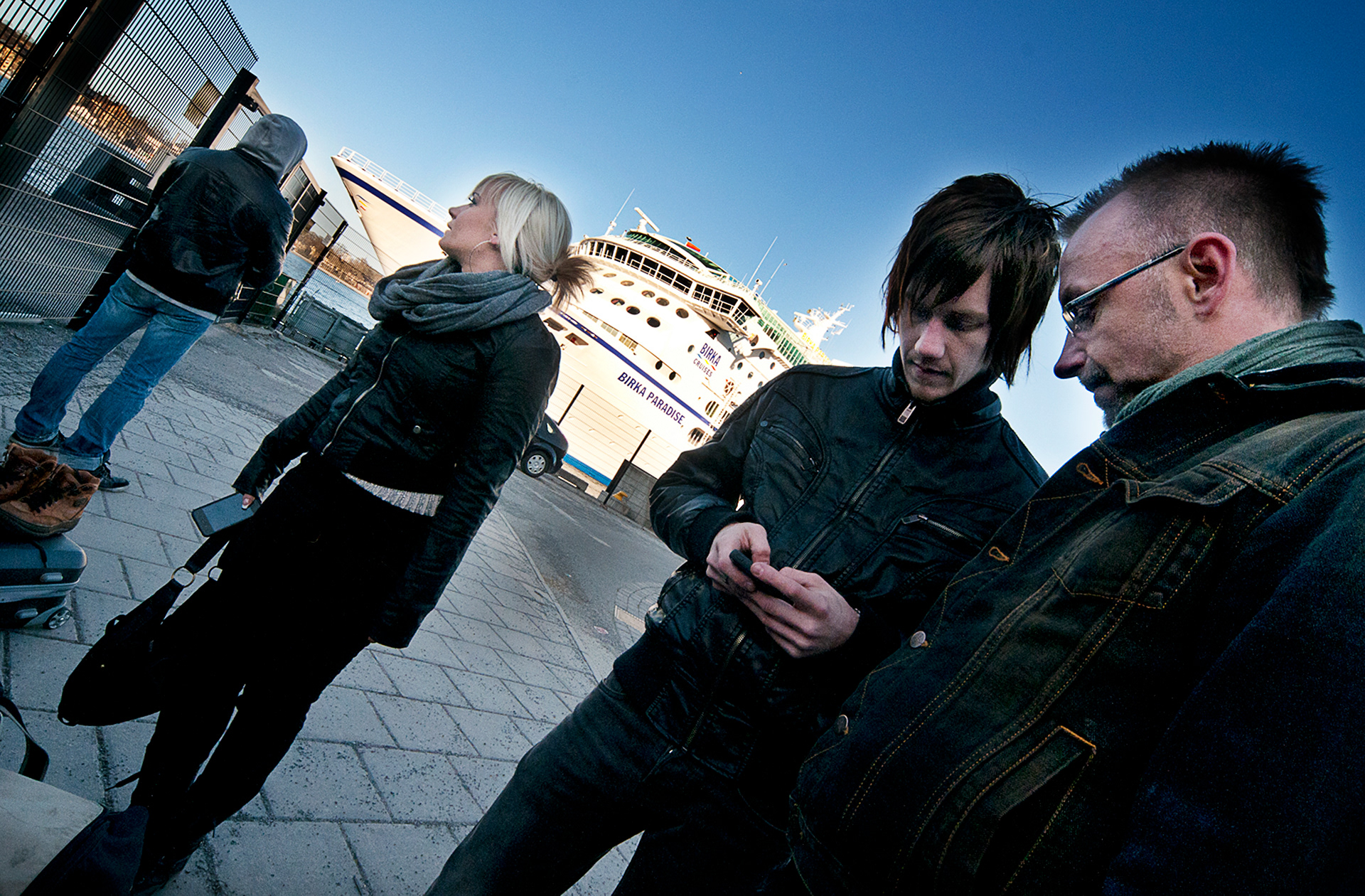 Dansbandet Blender på turné