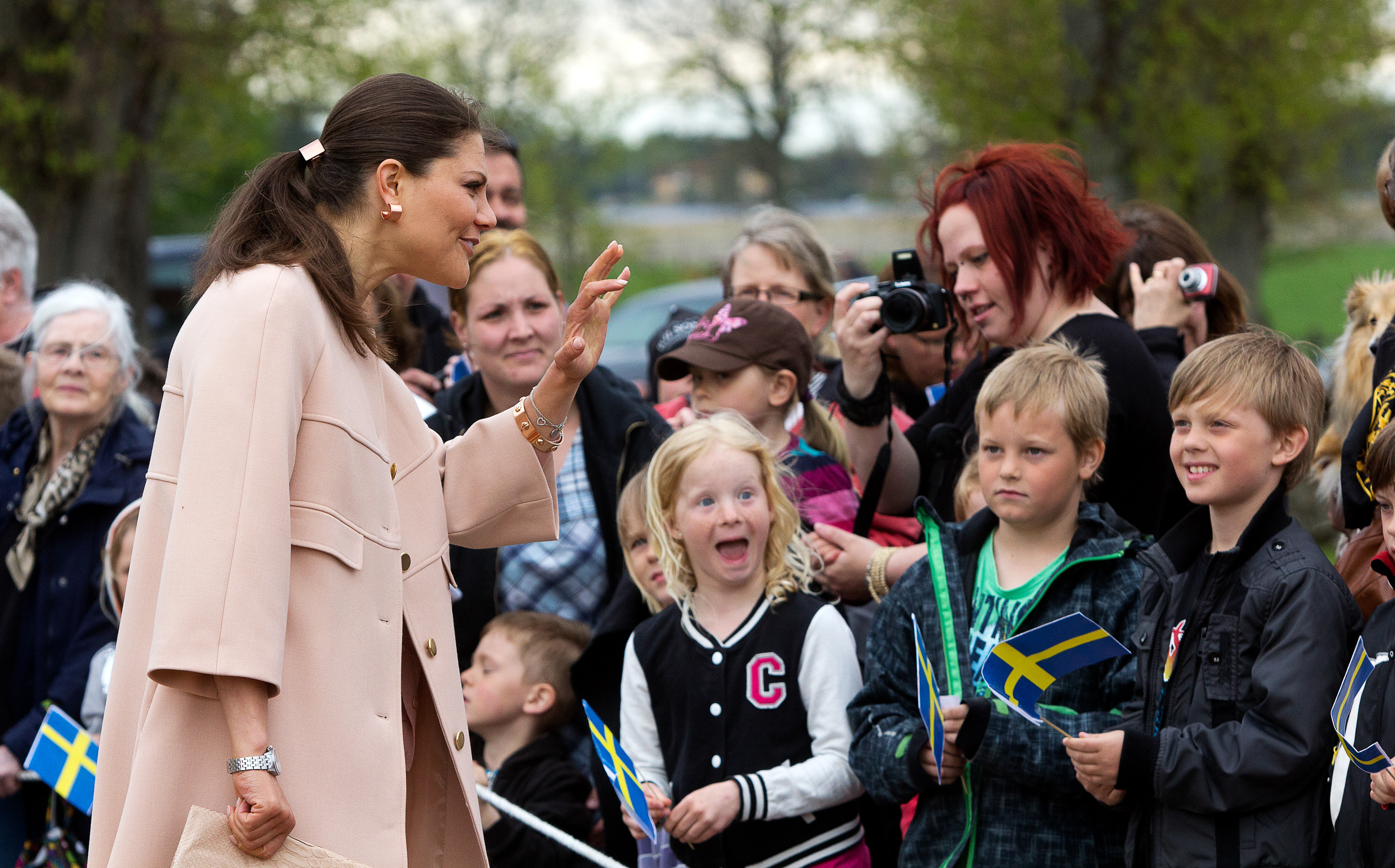 Kronprinsessan på besök