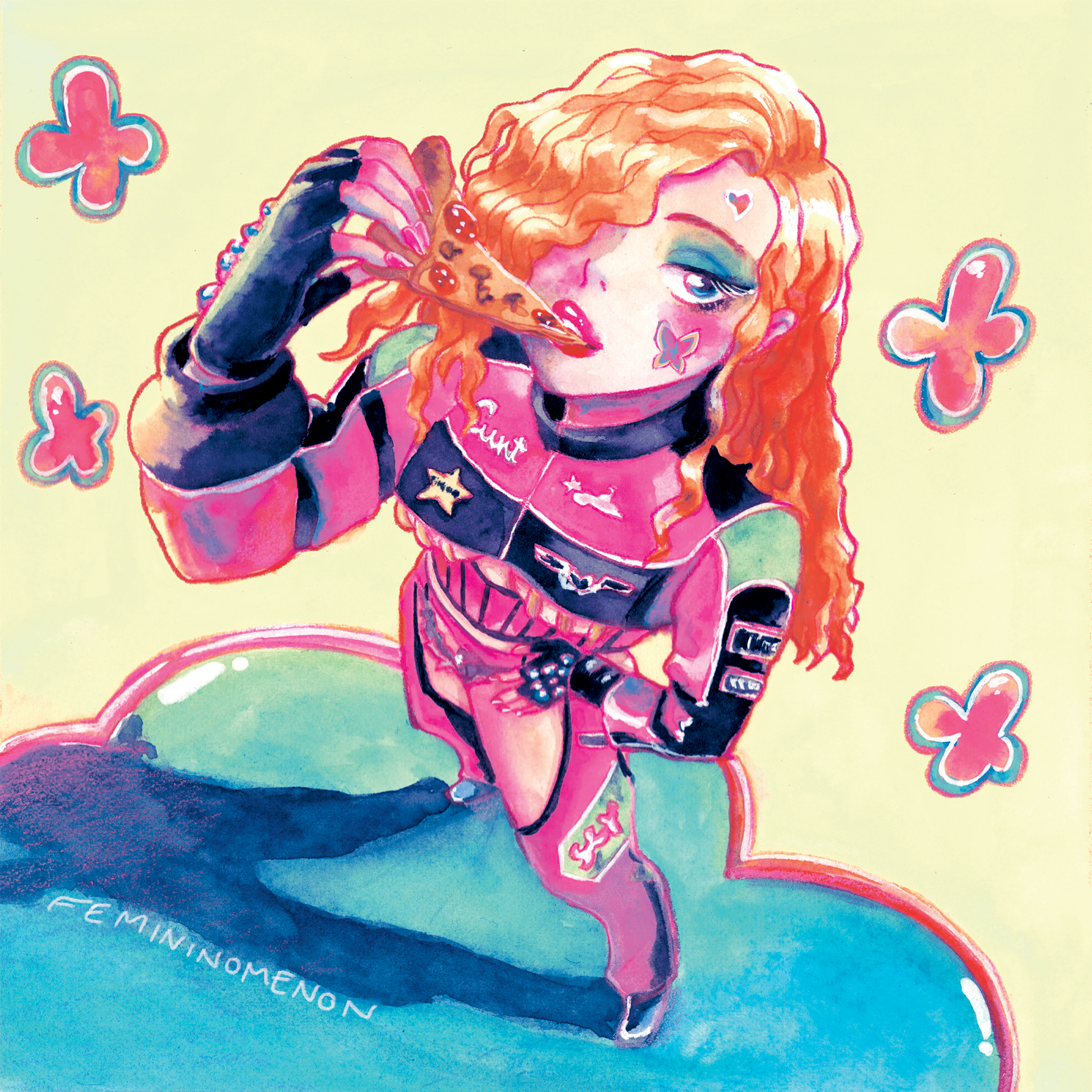 Chappell Roan Zine illustration