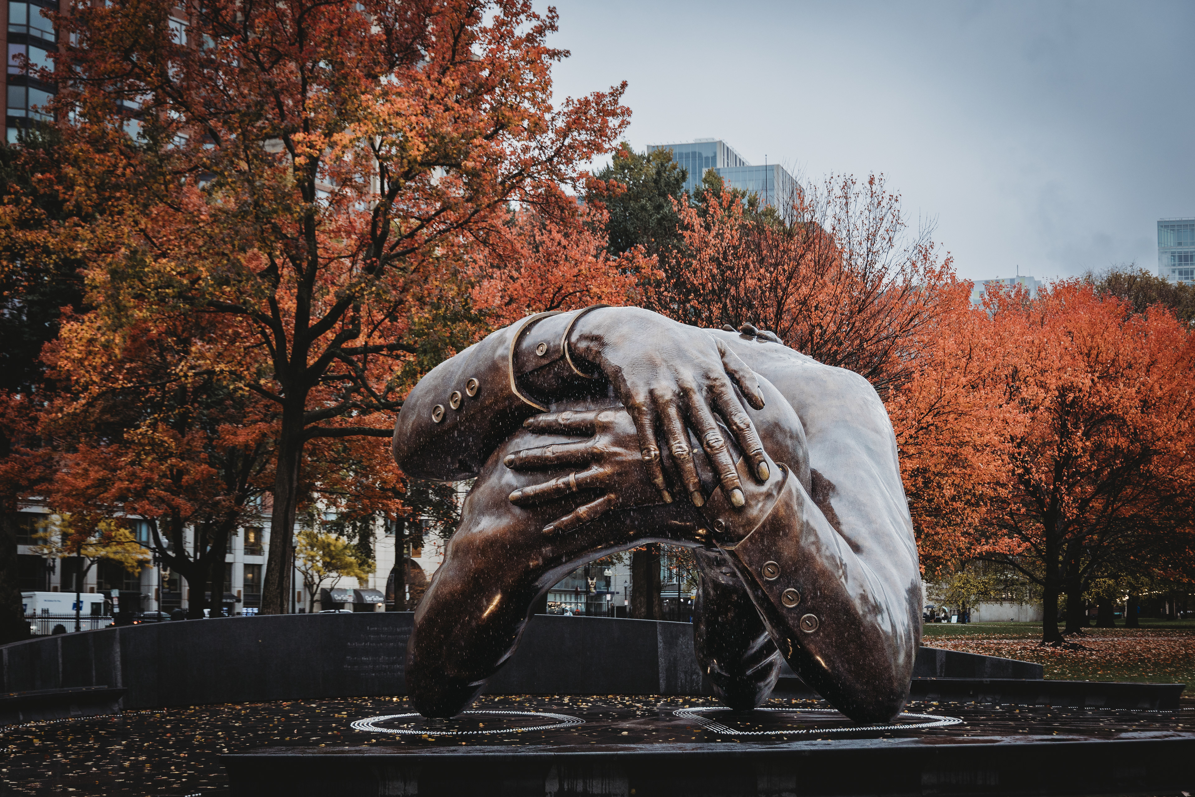 The Embrace - on the Boston Common