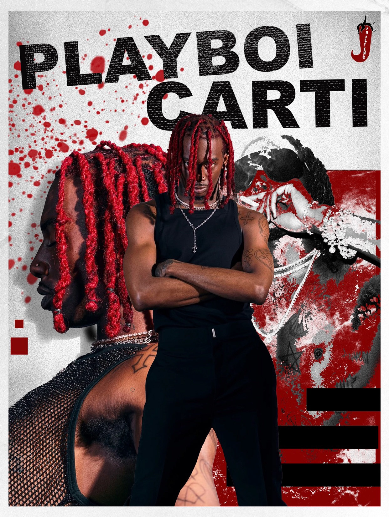 Whole Lotta Red Playboi Carti Poster