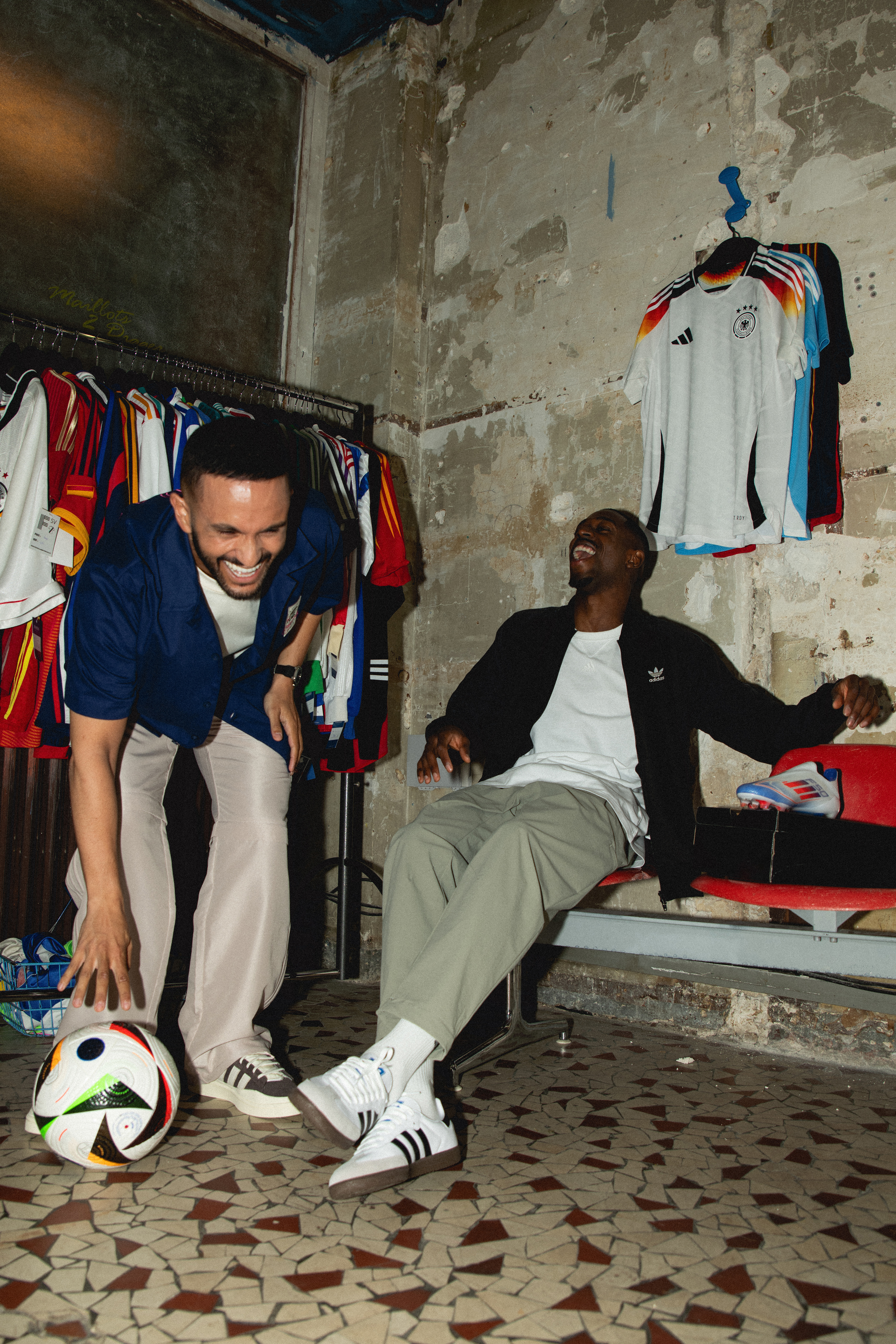 Malik Bentalha et Ousmane Dembélé