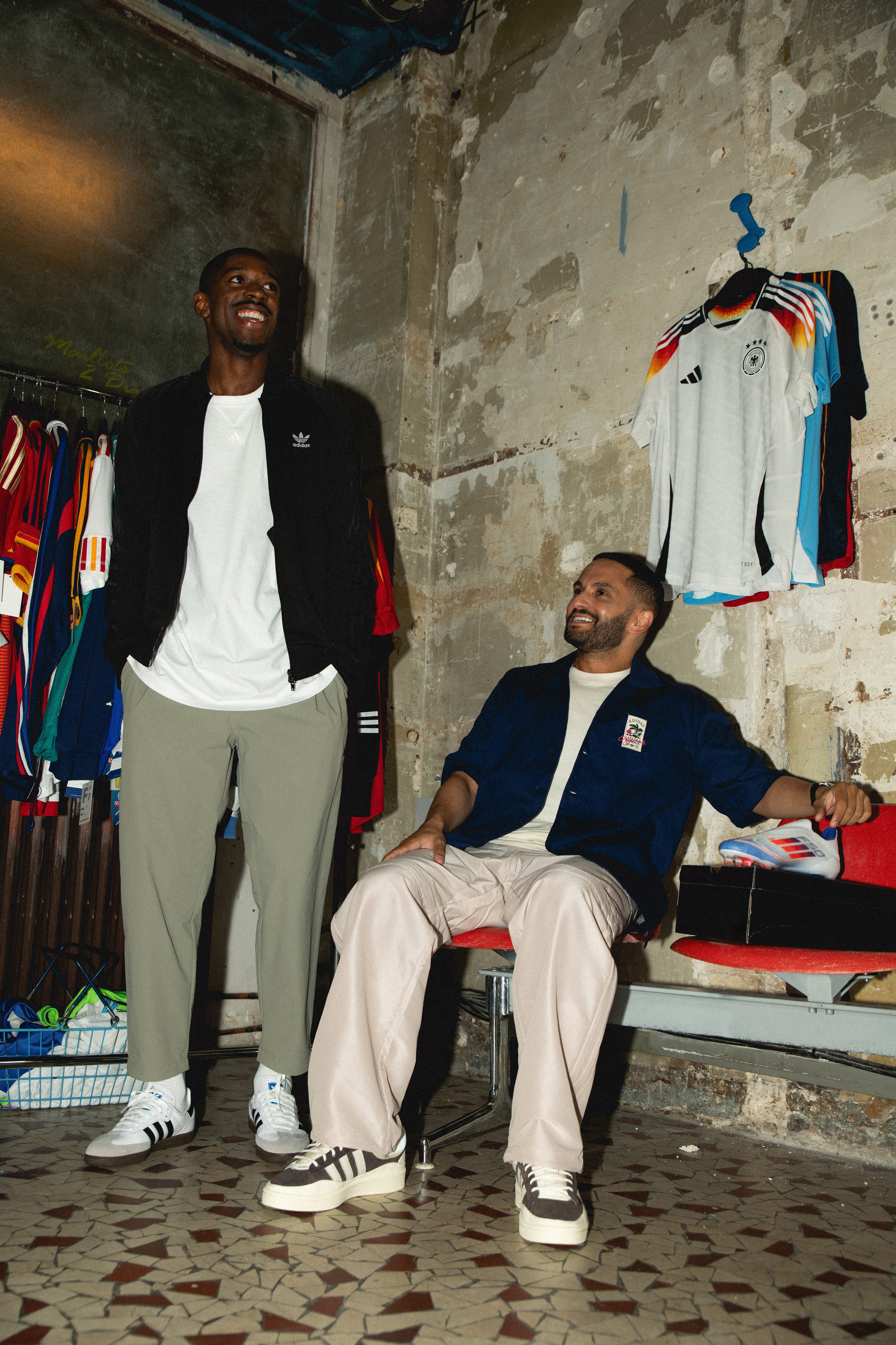 Malik Bentalha et Ousmane Dembélé