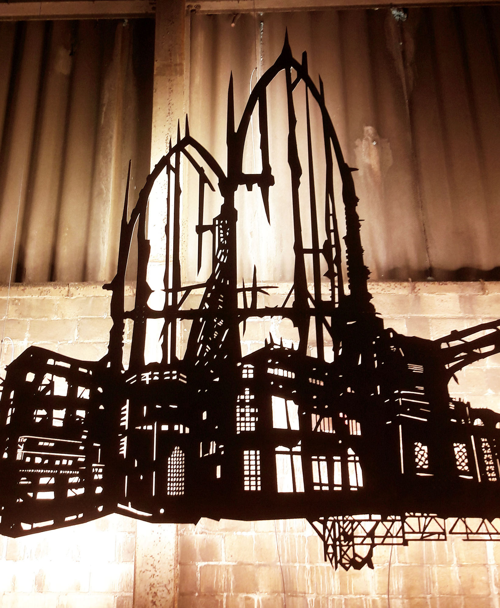 NordArt International Art Exhibition | Büdelsdorf, Germany | 2007 | detail | laser cutting, metal, LED lights