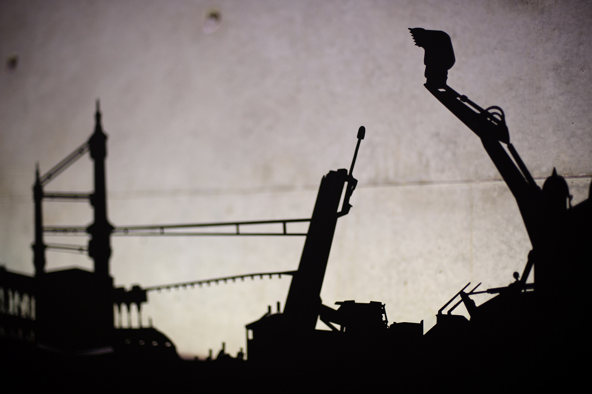 Untitled | Detail | 2010 | laser cutting, metal, LED lights | 420x50 cm | Photography: youval Hai