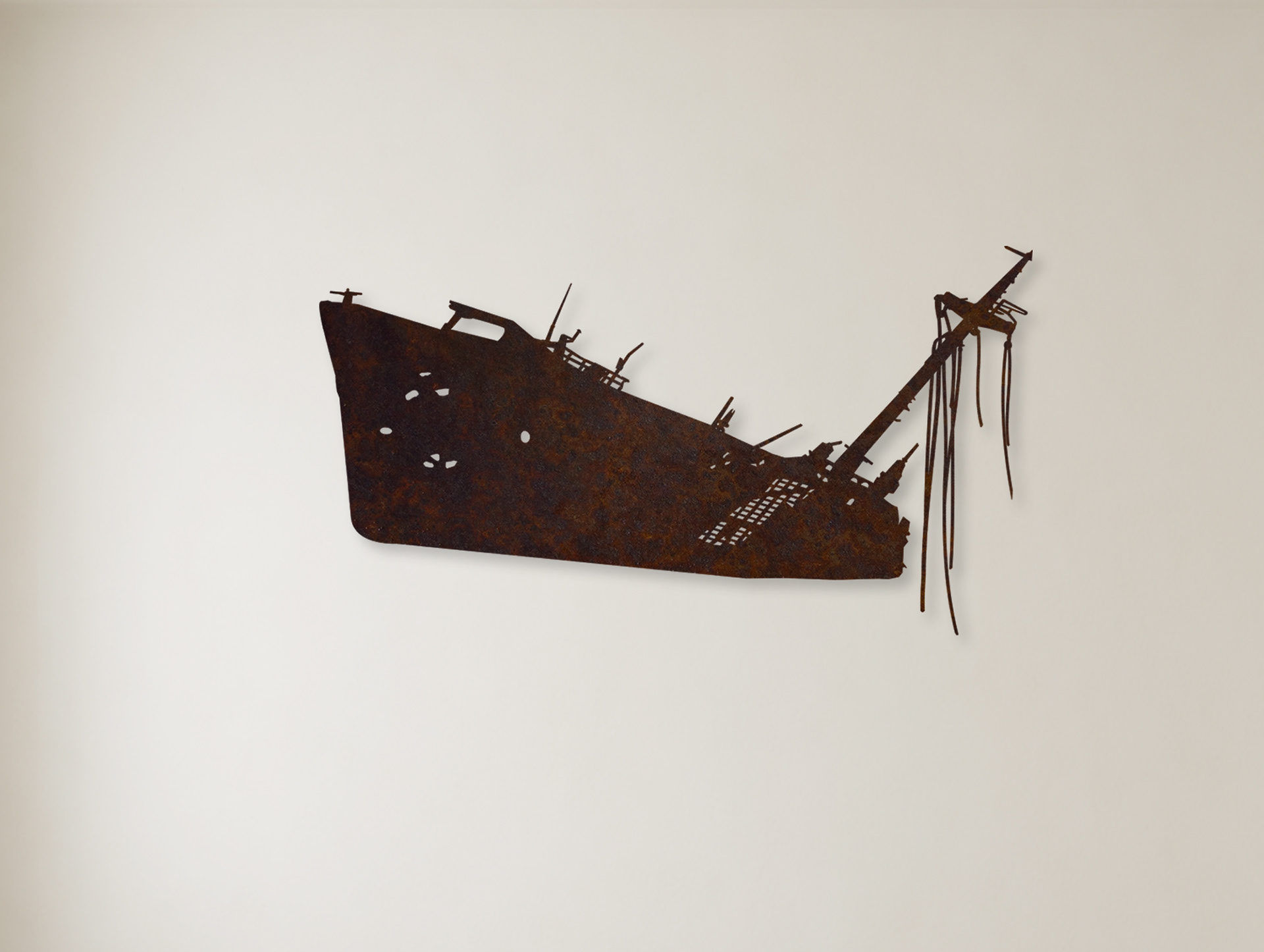 Untitled | 2013 | metal, laser cutting | 73x40 cm