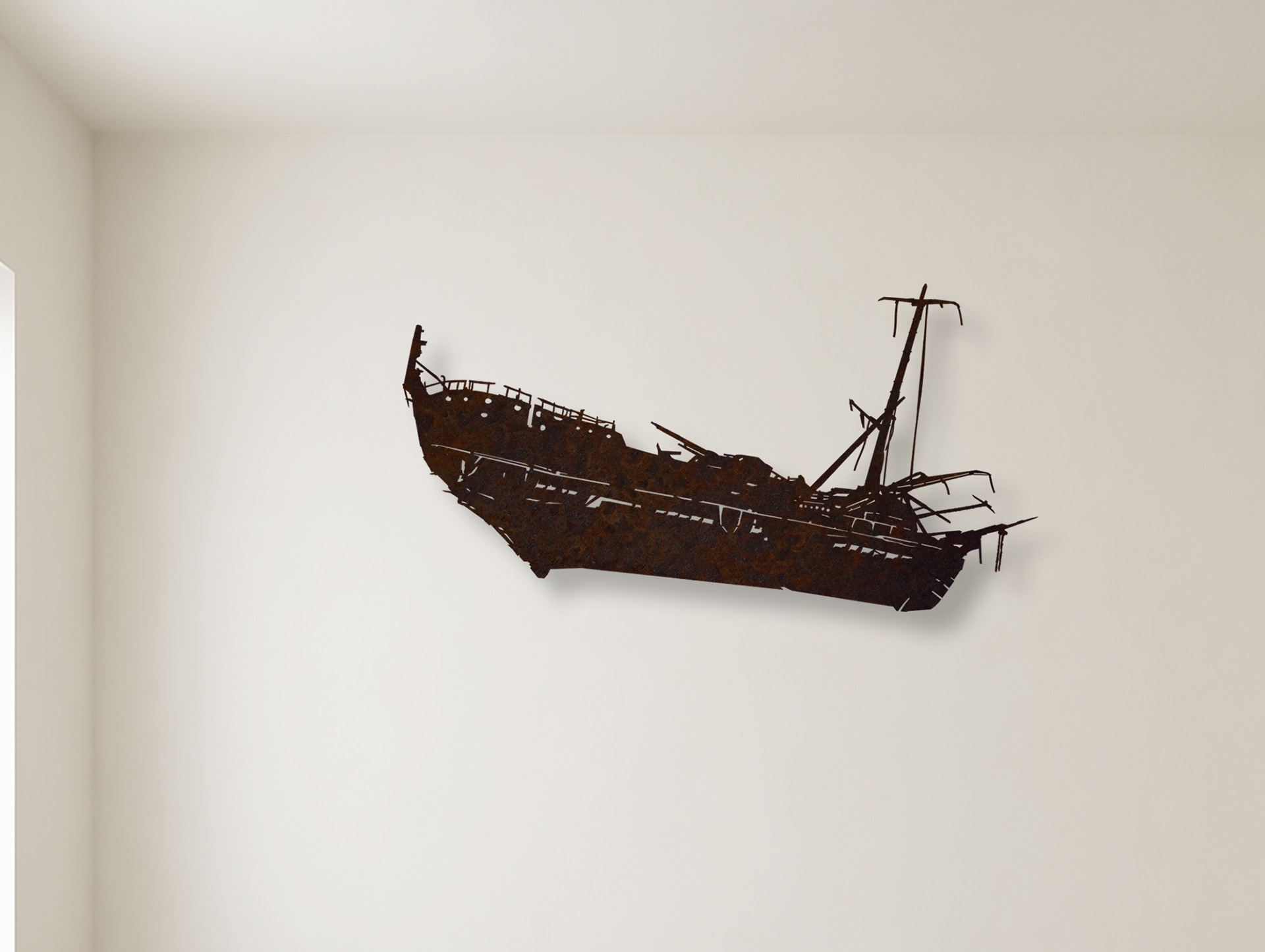 Untitled | 2013 | metal, laser cutting | 75x40 cm