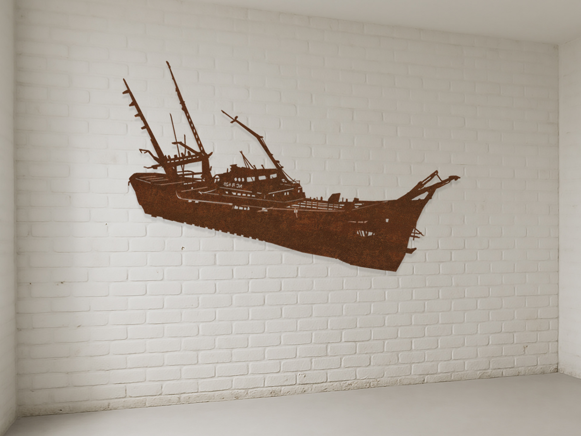 Untitled | 2015 | metal, laser cutting | 234x76 cm