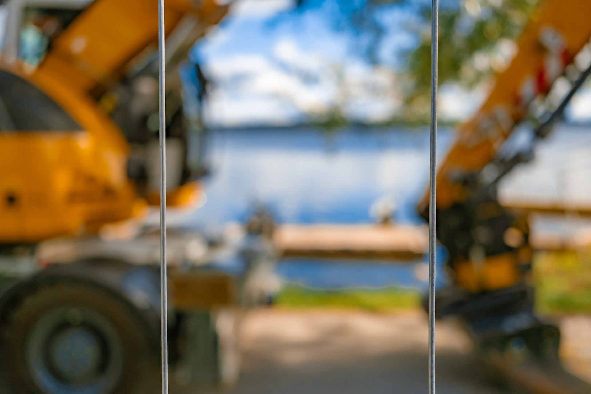 Shallow depth of field
