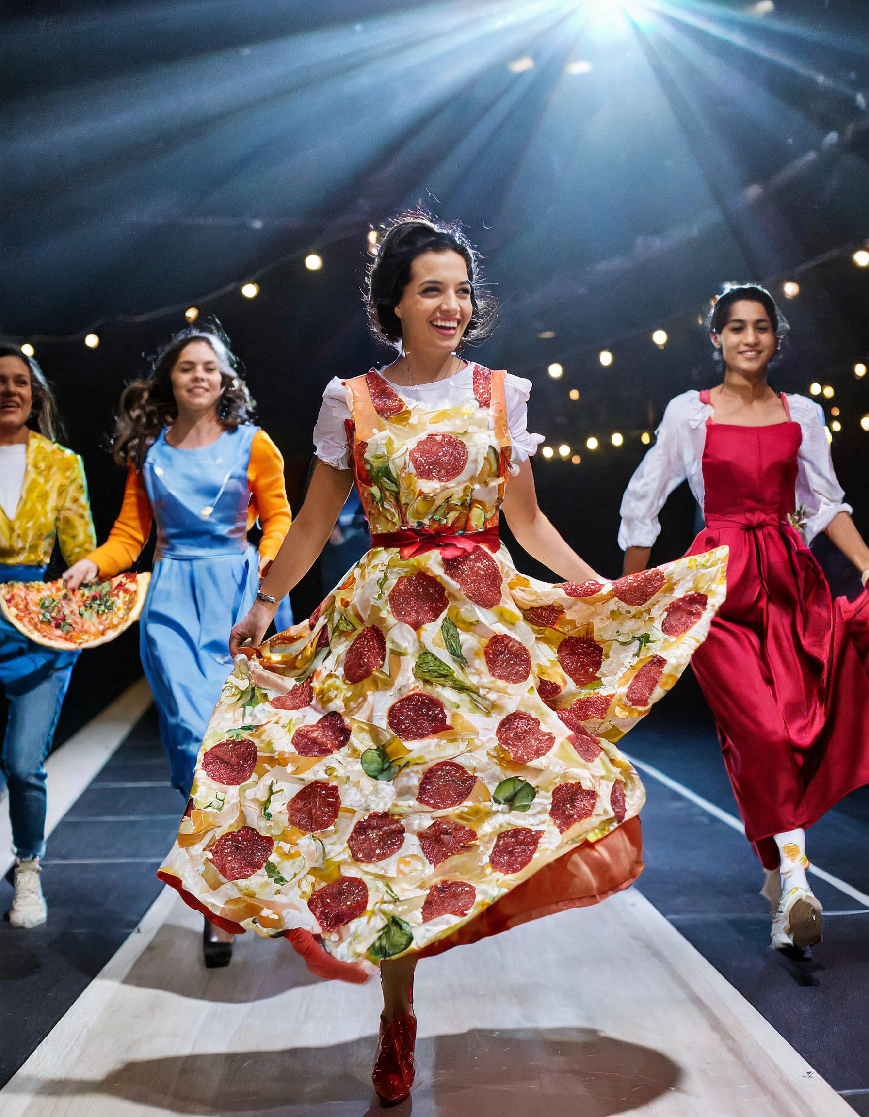 AI GENERATED PIZZA HUT SHOW CONCEPT