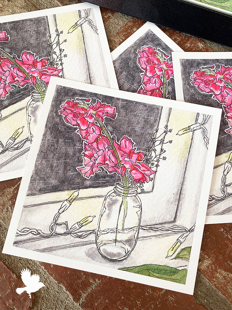 Flowers on the Windowsill - 2024