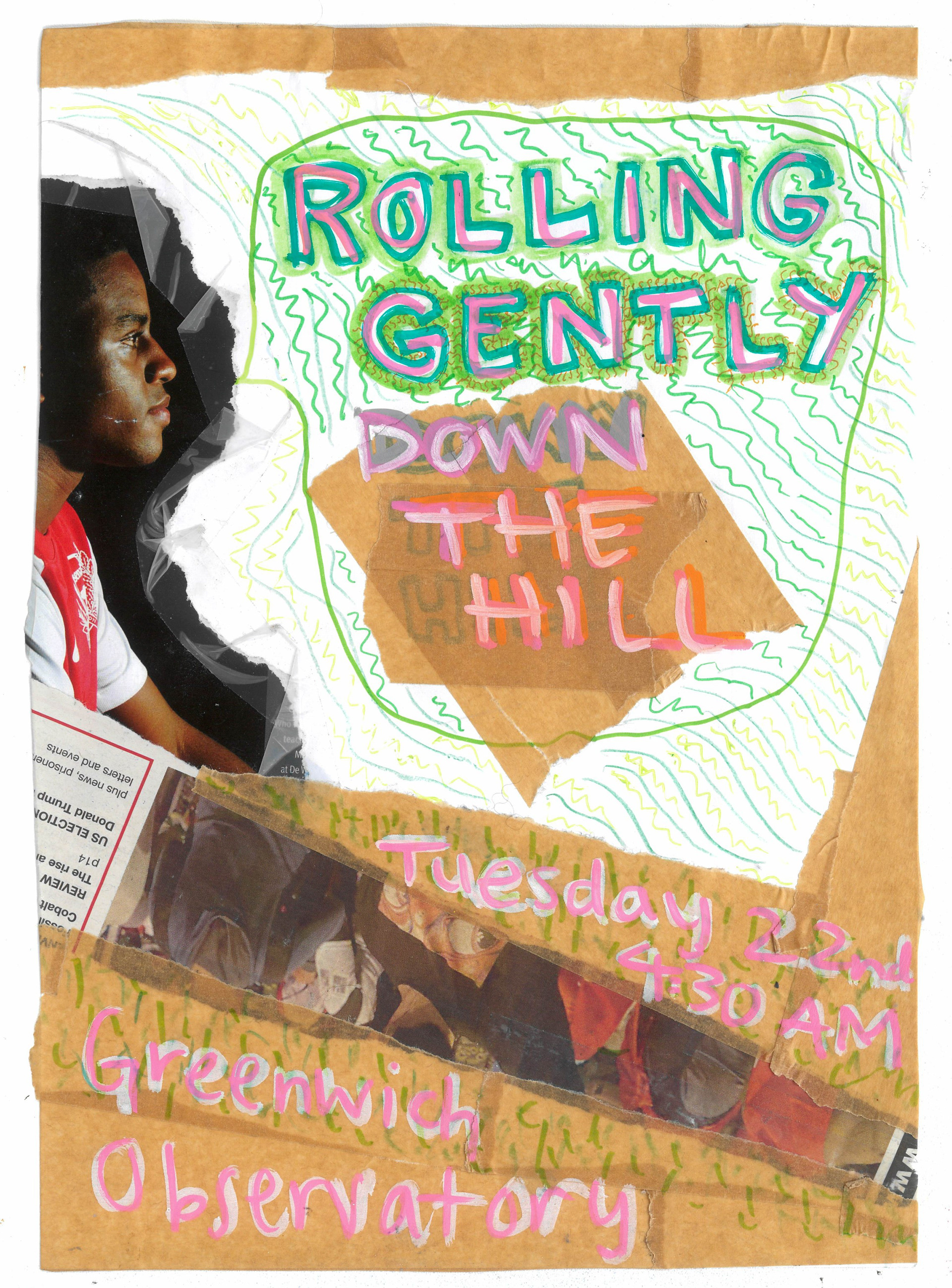 anon - 05/10/2025 - collage on a4 paper