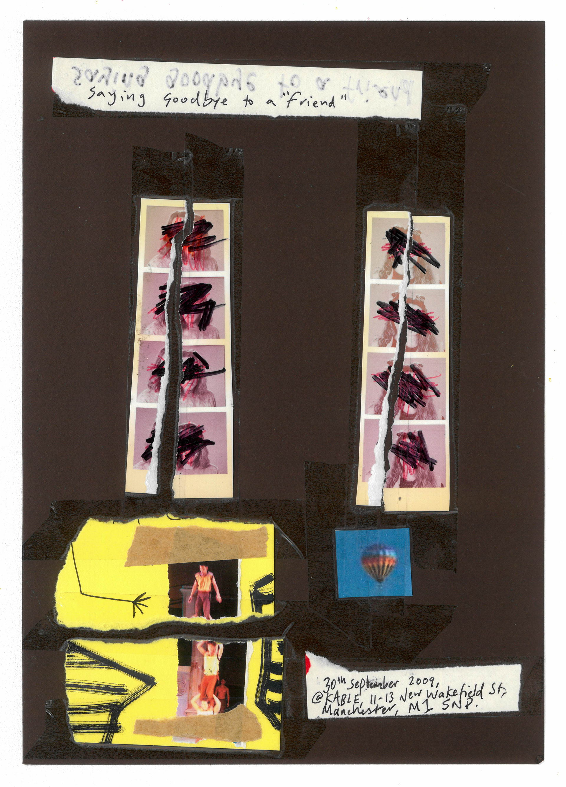 nicegmo - 26/10/25 - collage on a4 paper