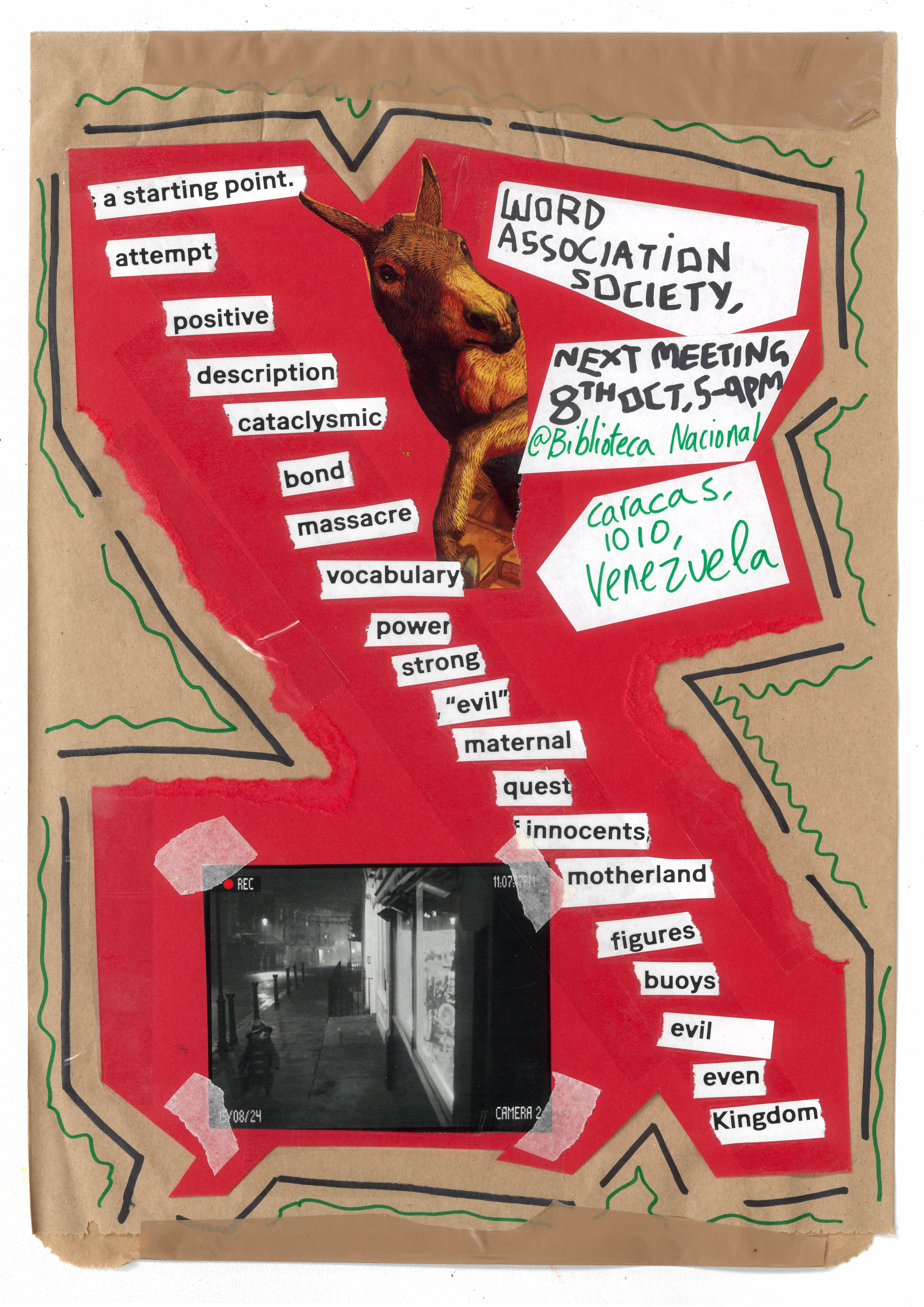 anonymous - 15/03/2025 - collage on a4 paper
