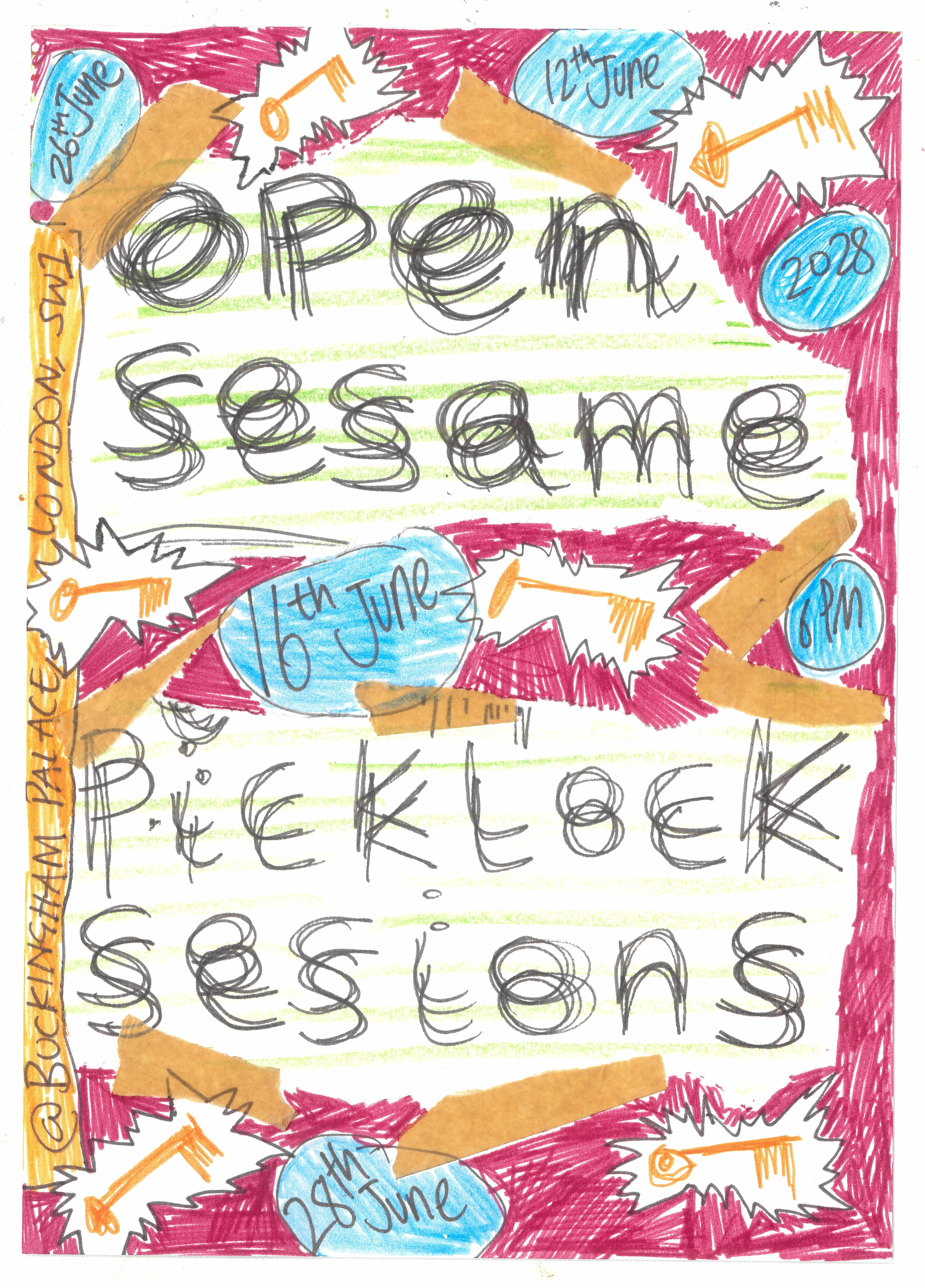 nicegmo - @nicegmo - 17/07/2026 - ink and collage on a4 paper