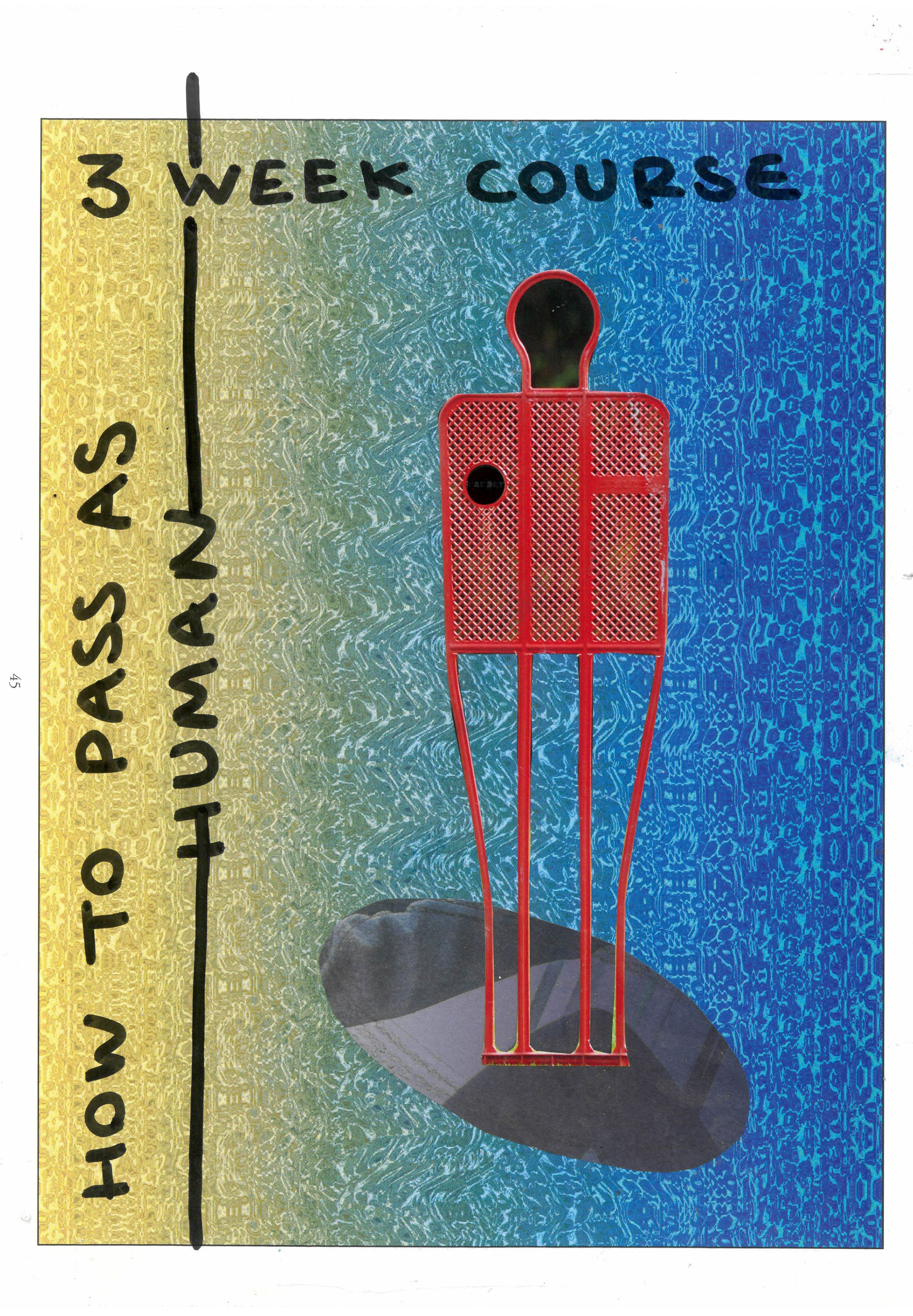 anon - 05/10/2025 - collage on a4 paper