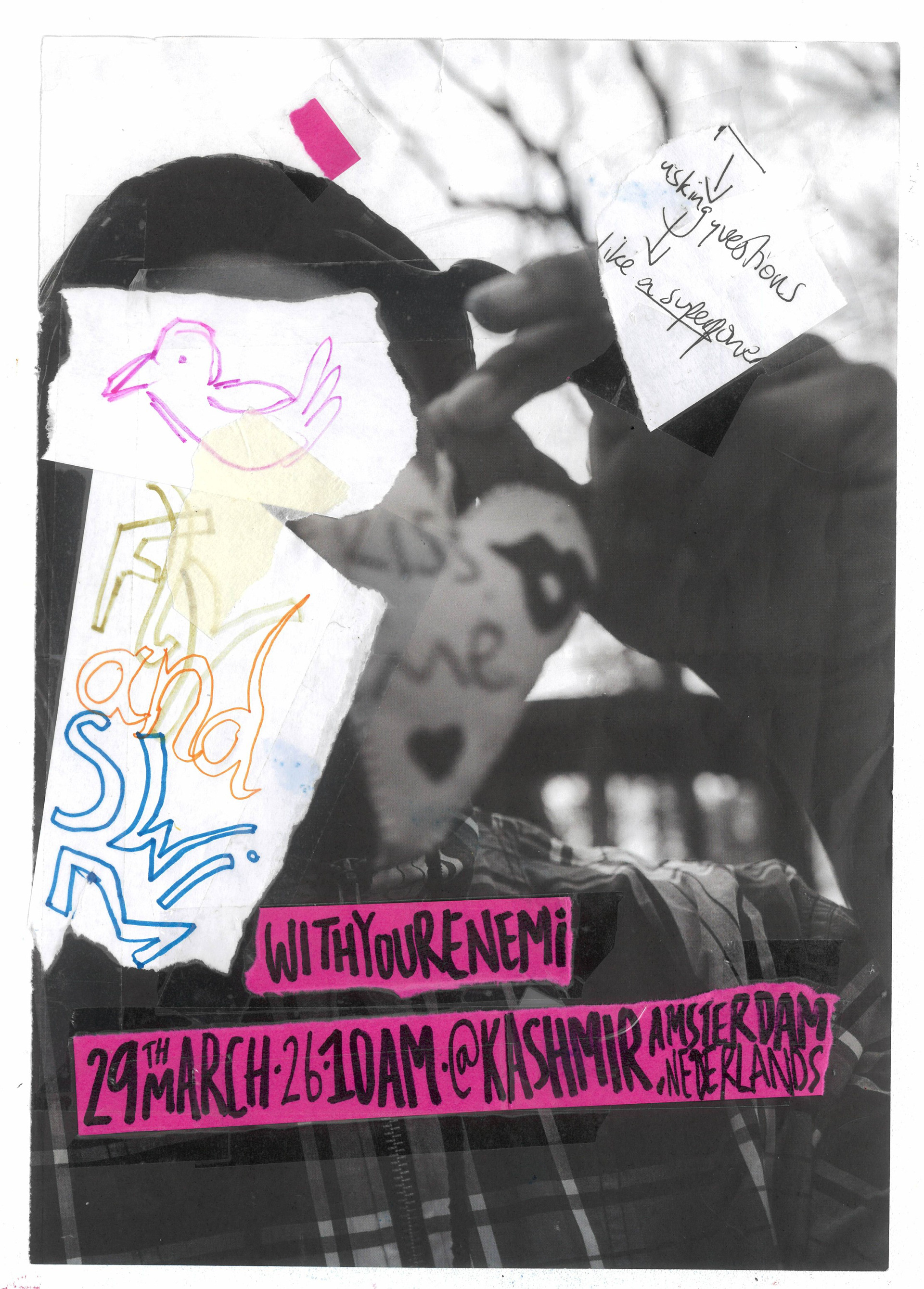 Fidelia & nicegmo - 15/11/2025 - collage on a4 paper