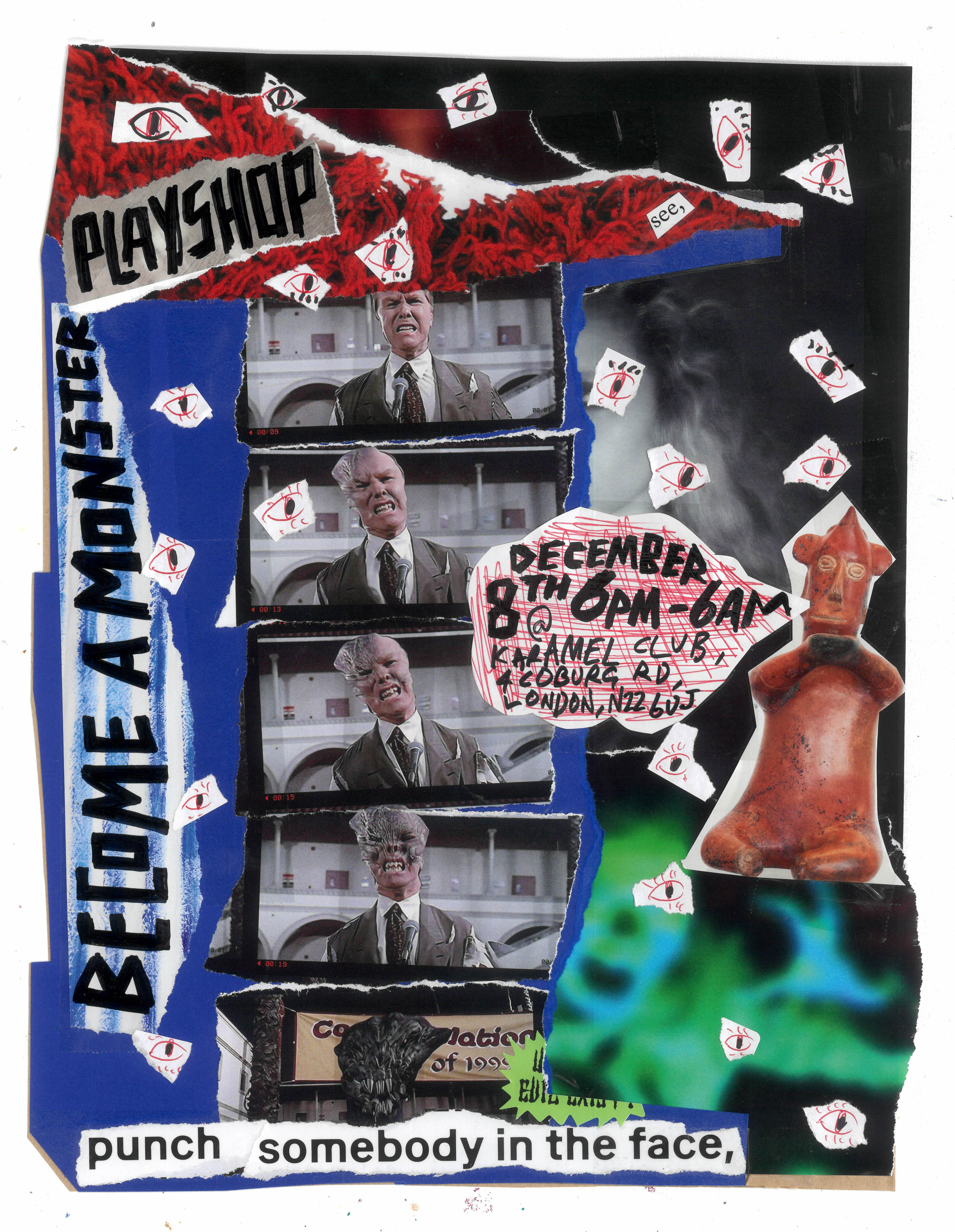 anonymous - 09/03/2025 - collage on a4 paper