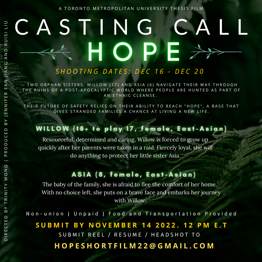 Casting Call Ad