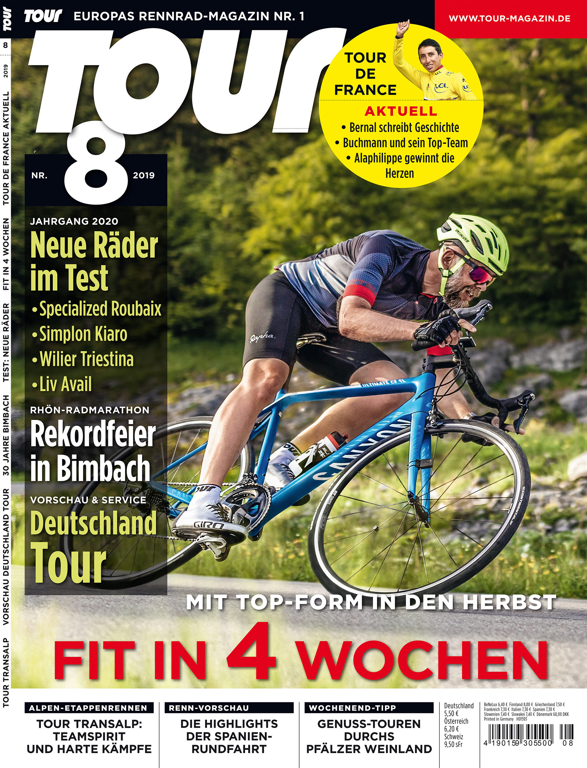 TOUR Cover Model und Retusche – Foto: Skyshot/Markus Greber