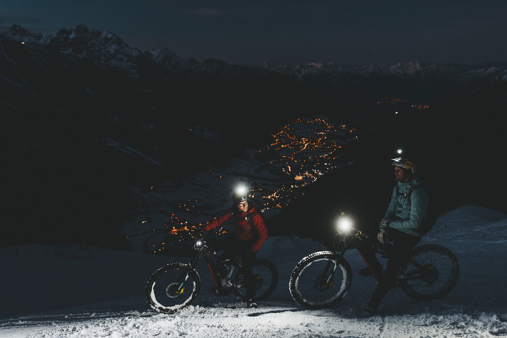 Winter-Biken – Foto: Skyshot/Markus Greber