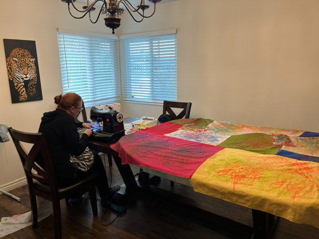 Installation project WIP. I have the best friends!