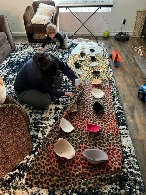 Installation project WIP. I have the best friends!