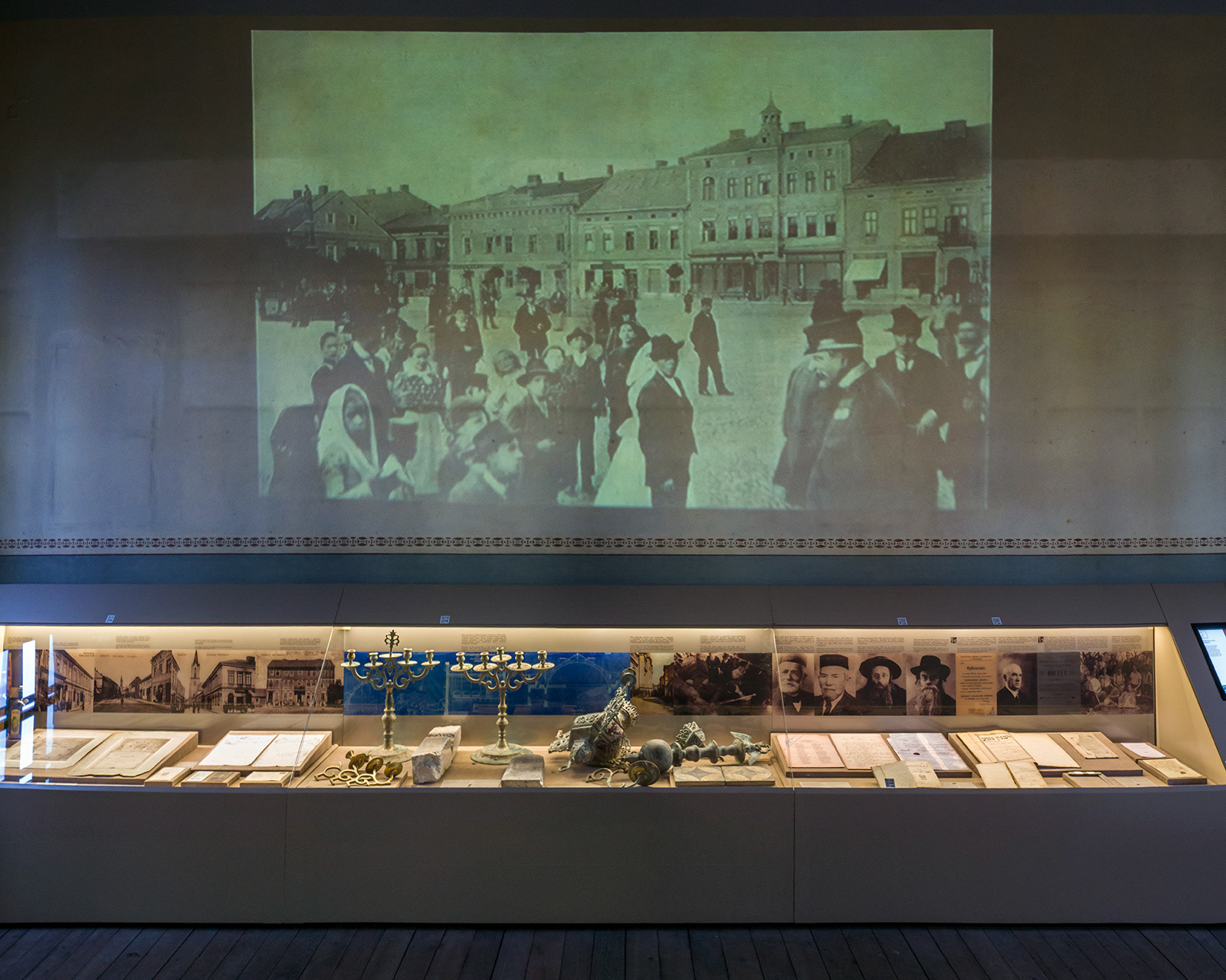 Museum exhibition on Jewish life in Oświęcim, Auschwitz Jewish Center