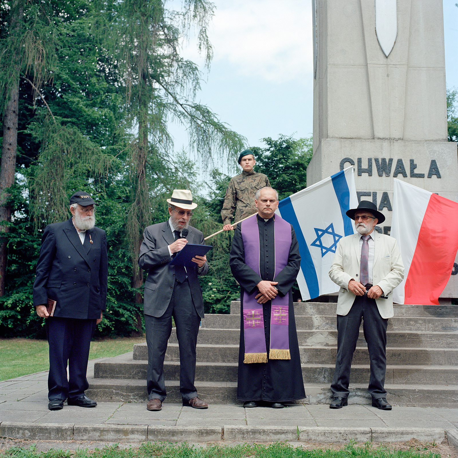 Interfaith commemoration of the massacres at Zbylitowska Góra