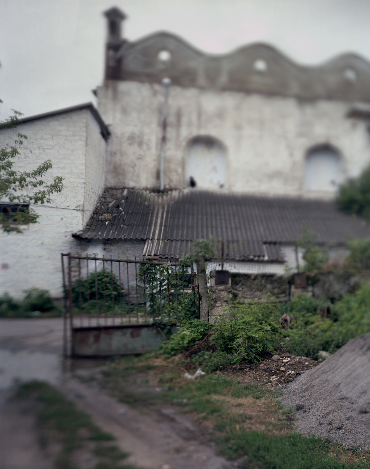Sharhorod, Ukraine, 2017 / View of the town's forsaken great synagogue.