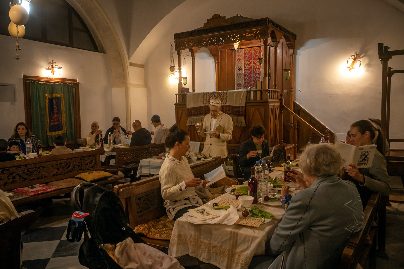 Jason Francisco / Pesach at Etz Hayyim, the community seder, 2023