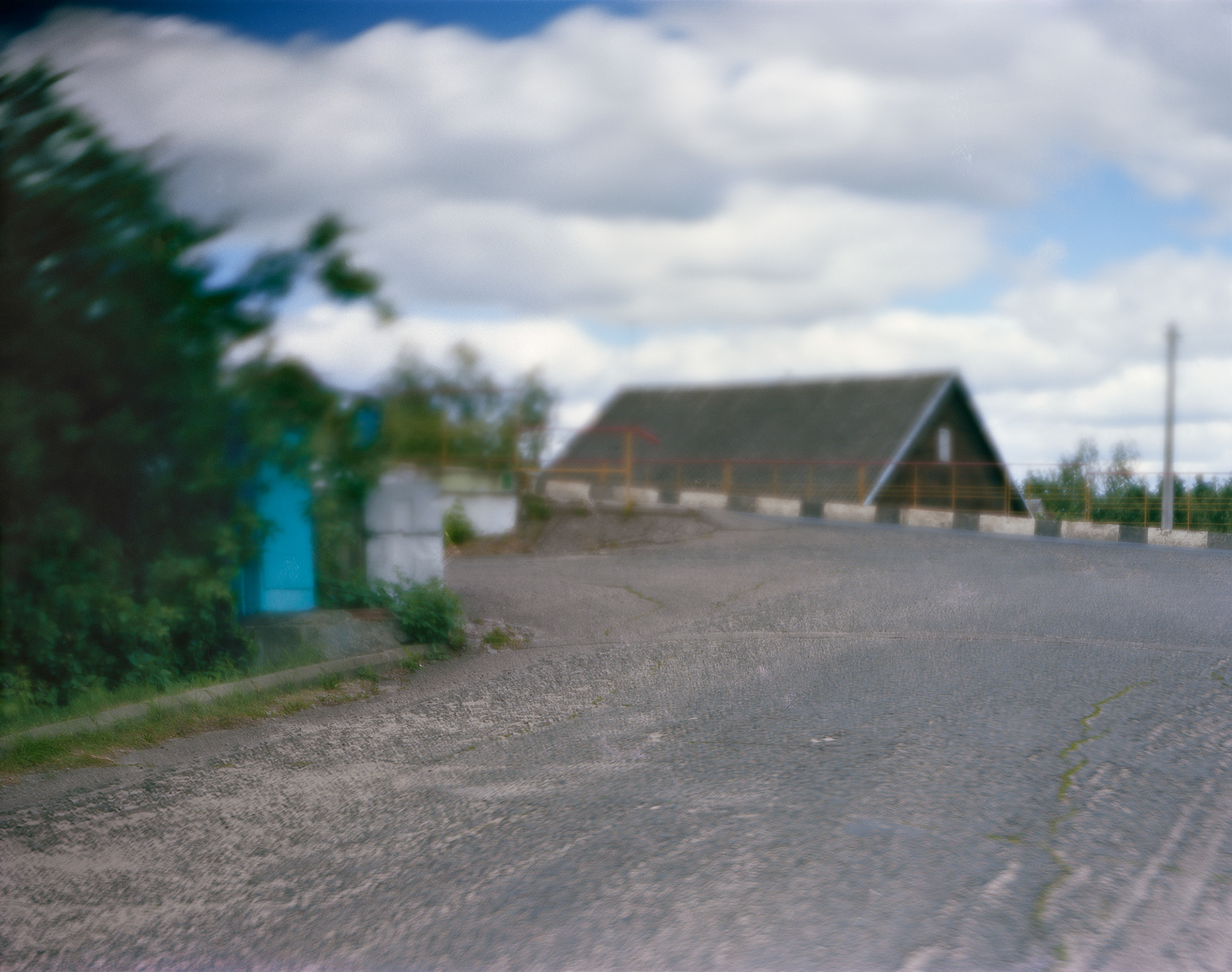Slonim, Belarus, 2018 / The main street in the unmarked ghetto that the Nazis built for the Jews of the town.