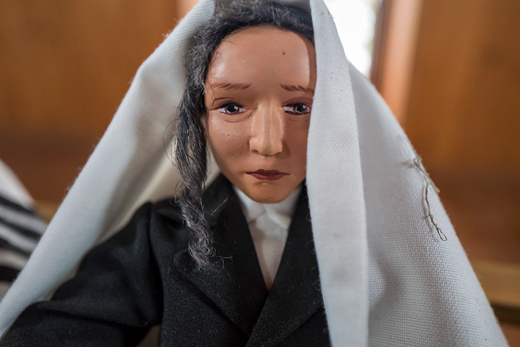 Polish folk art recreating Jewish life, Pilzno
