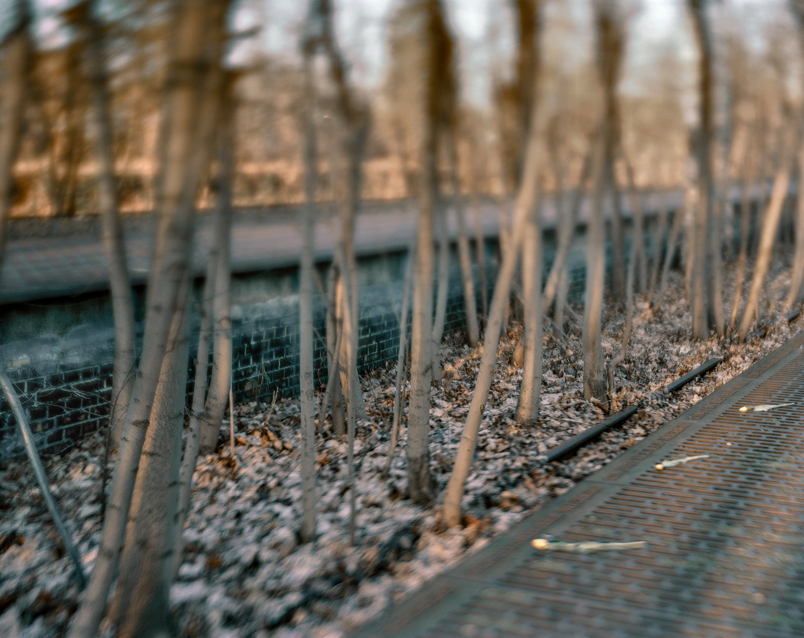 Berlin, Germany, 2018 / The platform at the Grunewald train station, the primary deportation point from which Berlin's Jews were shipped east to their deaths in ghettos and camps.