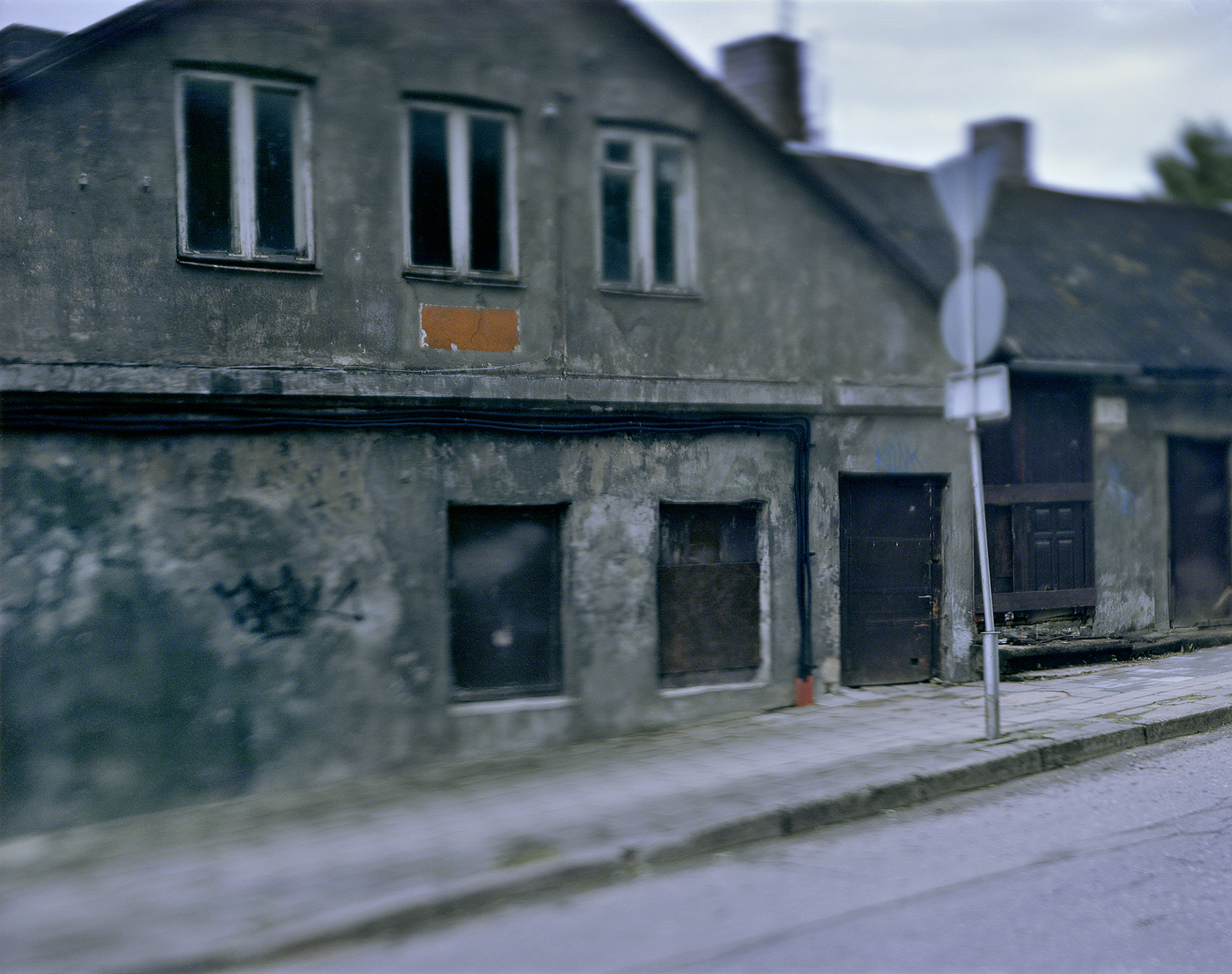 Ukmergė, Lithuania, 2017 / View of a prewar Jewish house.