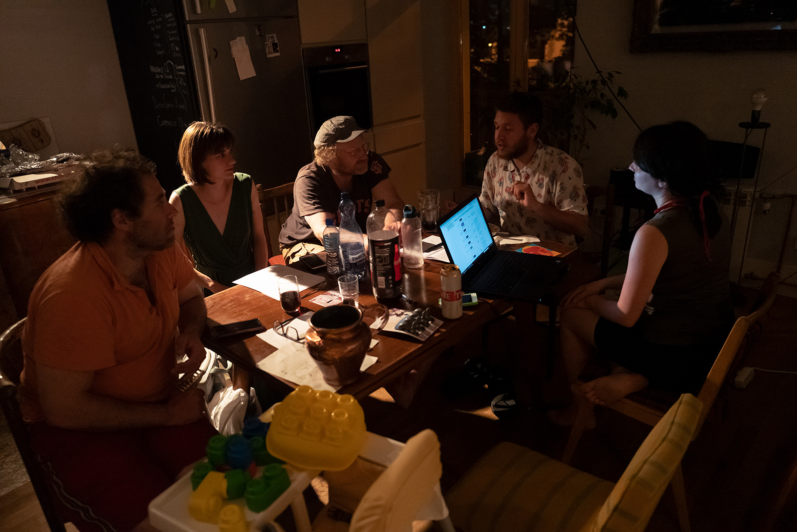 From left: Michael Rubenfeld, Natalia Czarkowska, Jason Francisco, Adam Schorin, Magda Koralewska / FestivALT co-directors, June 2019